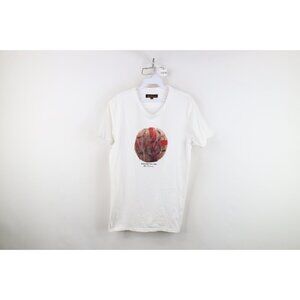 Ben Sherman Mens Medium Soccer Football Futbol England Till I Die T-Shirt White